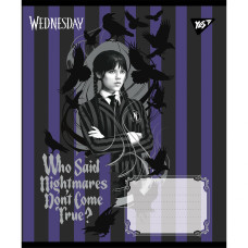 Тетрадь уч. "YES" 24л.== /768274/ "Wednesday: Таинственные уроки" (20/320)