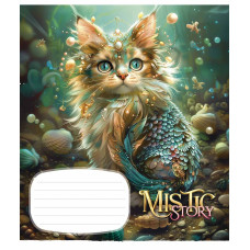 Тетрадь уч. "Школярик" 24л.== /3441L/ "Mistic story" глитер (девочка) (25/200)