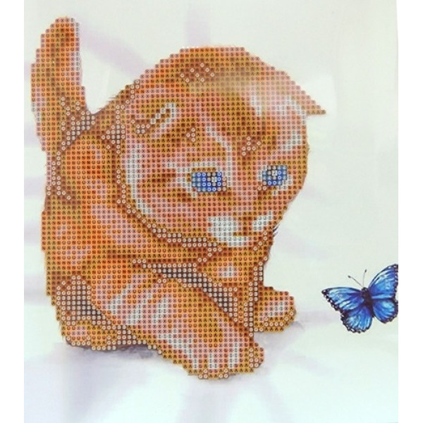 Diamond mosaic "Go to art" /188092/ "I want to fly" 21*25 cm on 5D cardboard