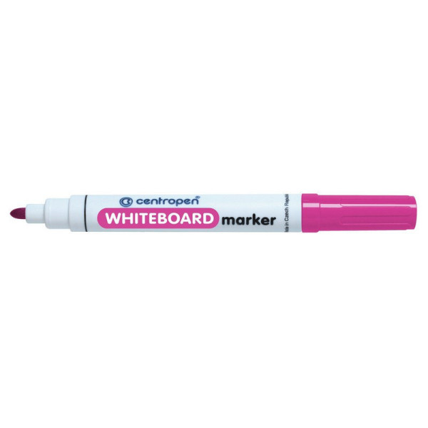 Dry-erase marker "Centropen" /8559/09/ for blackboard, pink (10)