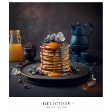 Тетрадь уч. "Школярик" 96л.== /3367L/ "Delicious desserts" УФ-лак (девочка) (5/50)