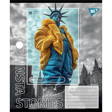 Тетрадь уч. "YES" 60л.# /767946/ "Insta Storys" (10/160)