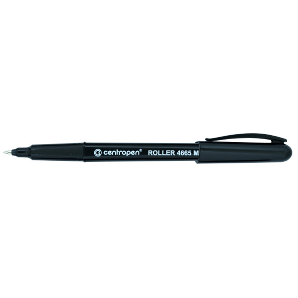 Roller "Centropen" 4665M ergoline black 0.6mm (10)