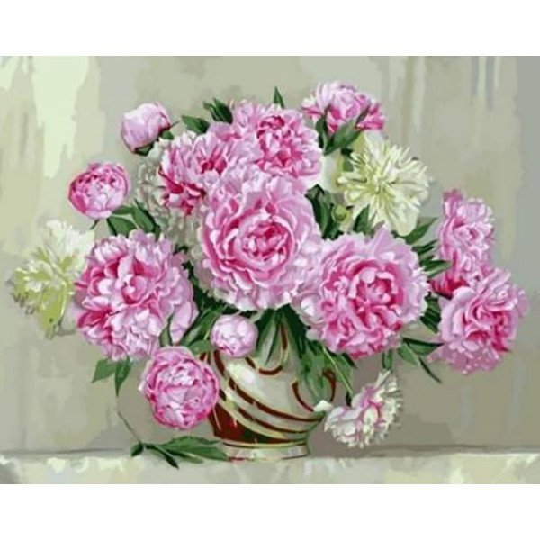 Diamond mosaic "Go to art" /187014/ "Tender dreams" 40*50 cm on a stretcher (GL)