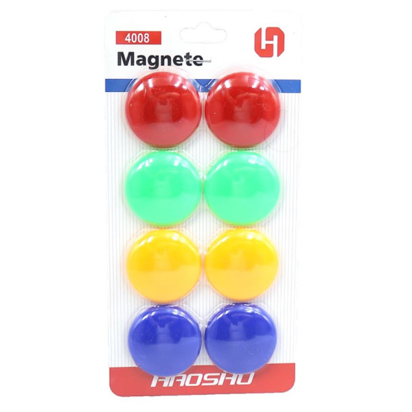 Magnets "JO" /4008/ 4 cm, 8 pcs. blister (1/400)