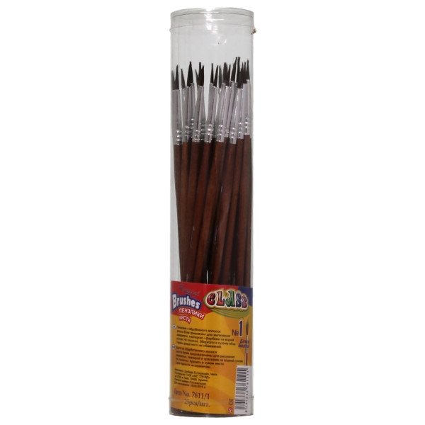 Squirrel brush "CLASS" No. 1, /7611/1/ (25/5000)