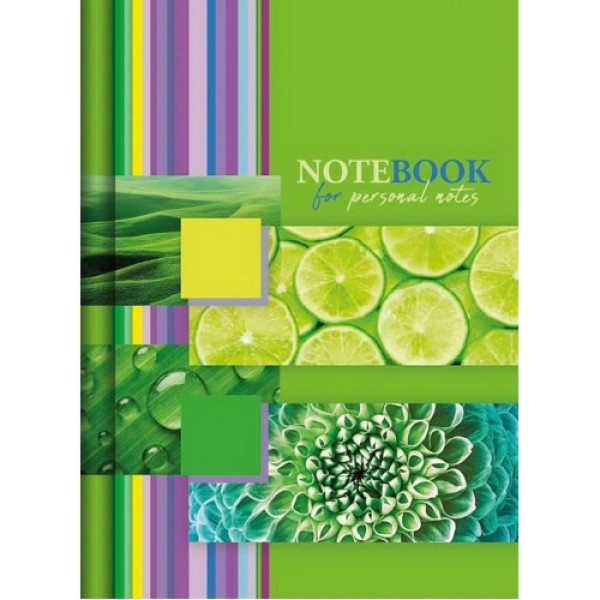 Notebook A6/176 sheets. "Rucksack" /TP-10/ "NOTEBOOK FOR NOTES", tv. lam.coating, # 60g/m2, mix (1/10)