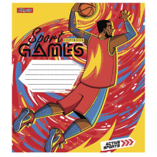 Тетрадь уч. "1В" 36л.# /766674/ "Sport games" (15/240)