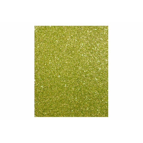 Flexica (foamiran) with glitter "WB" /8950/ 20*30cm, LETTUCE, 2mm (10 sheets/pack) (1/100)