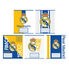 Тетрадь уч. "Kite" 12л.# /RL26-232/ софт тач + УФ лак, FC Real Madrid (25/600)