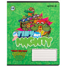 Тетрадь уч. "Kite" 12л.# /NT24-232/ гибр. лак + УФ лак, TMNT Mutant Mayhem (2023 Movie) (25/600)