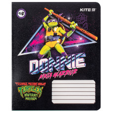 Тетрадь уч. "Kite" 18л.== /NT24-237/ гибр. лак + УФ лак, TMNT Mutant Mayhem (2023 Movie) (20/400)