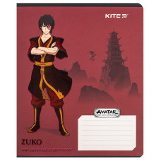 Тетрадь уч. "Kite" 18л.== /AV24-237/ софт-тач + УФ лак, Avatar: The Last Airbender (Nickelodeon) (20/400)