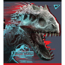Тетрадь уч. "YES" 48арк. # / 765325 / "Jurassic world. Science gone wrong" Иридиум + гибр.виб.лак (5/100)