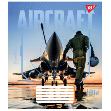 Тетрадь уч. "YES" 60л.== /767152/ "Aircraft" (10/160)