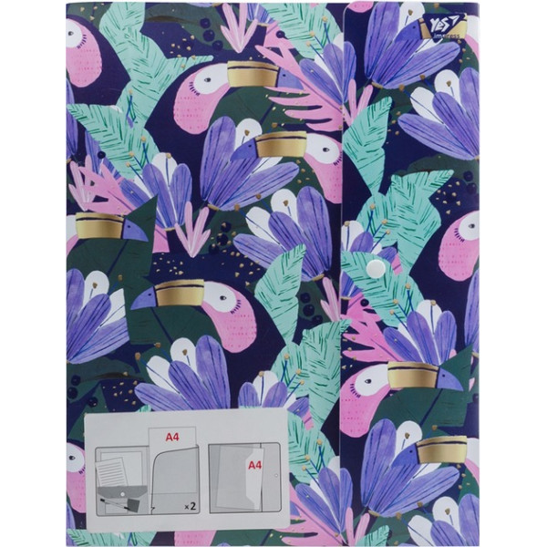 Organizer folder on A4 button "Yes" /491775/ "Jungle" (1/60)
