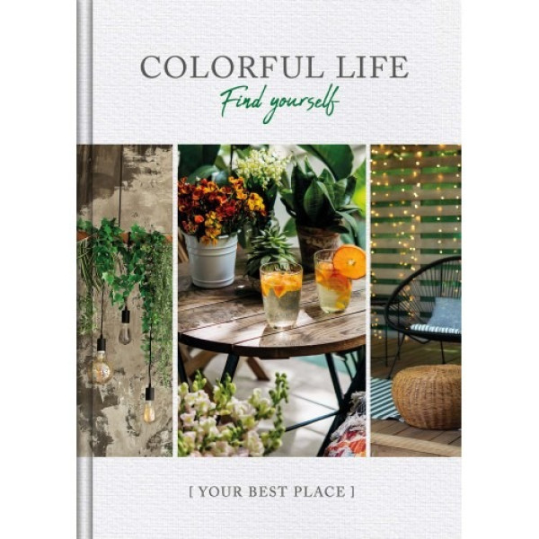 Notebook A6/48 sheets. "Rucksack" /TP-9/ # series "COLORFUL LIFE", tv. lam.coating, 60 g/m², mix (1/20)