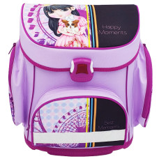 STOCK Ранець "TIGER" /1914-3/ h=37 "Girls Collection Cosmic" Бузковий (1/3)