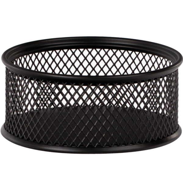 Stand for paper clips "BuroMAX" /BM.6221-01/ 80x80x40mm, metal, black