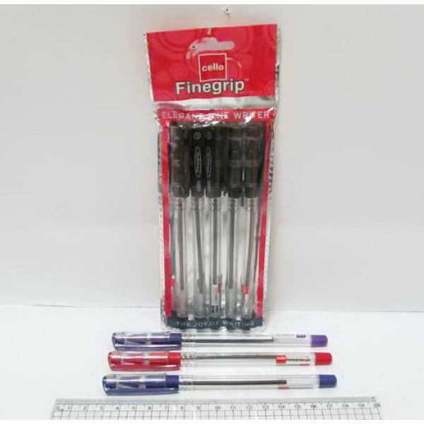 Ballpoint/oil pen CELLO "Finegrip" No. 388 black (5/250)