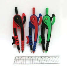 Циркуль "JO"  BD998/2502/BD190 (аналог Козья н) 2-я нож.вставн.ч/граф.кар.,колп д/игл.,лента 6шт (6/72)