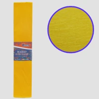 Гофробумага 110%, 20г/м2 JO /KR110-8046/ 50*200см, Желтая темная (10/200)