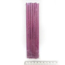 Клей для термопістолета з глітером "JO" /0252-PK/ ФІОЛЕТОВИЙ, d=0,7см, L=18см, 6шт., (1/480)