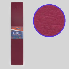 Гофропапір 110%, 20г/м2 JO /KR110-8002/ 50*200см, Бордовий (10/200)