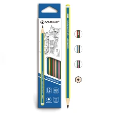 Олівець ч/г "Acmeliae" /43512/ "Смуги" шестигран. НВ (12/144)