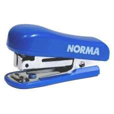 Степлер №10/4, 8арк. "NORMA" /4051N-06/ 27 мм,  з дестепл., синій (1/12/300)