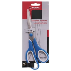 Ножиці "NORMA" /4220/ 19см, прогумов. ручки (1/12)