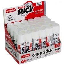 Клей-олівець NORMA /4628/ 15гр. PVP,  (24/480)