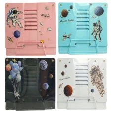 Підставка для книжок металева "JO" /5555-300/ "Space" 21*21,5см, mix (1/12/48)
