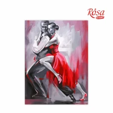 Картина на картоні з контуром "ROSA START" 30*40 "Танго" /662/ БЕЗ ФАРБ 