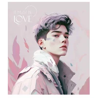 Зошит уч. "Школярик" 36арк.== /3290L/ "It must be love" виб.УФ-лак (дівчинка) (20/120)