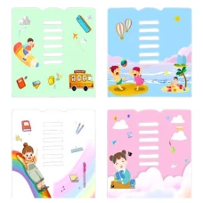 Підставка для книжок металева "JO" /555-709-B/ "Summer" 20,8*18,8см,mix (1/12/48)