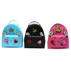 Рюкзак силікон /710-2/ 21*26*13см МІКС (1/24)