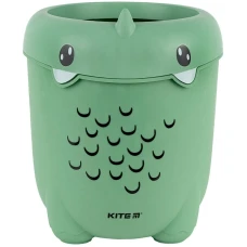 Настільний контейнер для сміття "Kite" /K24-005-1/ зелений, 30х24 см (1/4)
