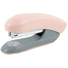 Степлер №24/6, 20 арк. "Axent" /4820-10-A/ Welle-2 пласт., Pastelini, рожевий (1/12/96)