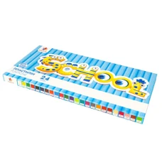 Пластилін "ГАММА'UA 24 кол. /200319/ 288 г +стек (1/12)