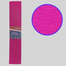 Гофропапір 55%, 20г/м2 JO /KR55-8016/ 50*200см, Малиновий (10/200)