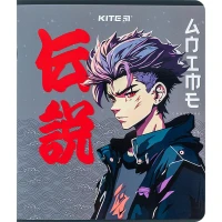 Зошит уч. "Kite" 24арк.# /K24-238/ "Kite Anime" софт тач + УФ лак (20/320)