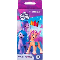 Олівці кольорові "Kite" 12 кол. /LP24-051/ My Little Pony (1/12/240)