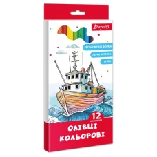 Олівці кольорові "1В" 12 кол. /290717/ "Classic" (1/12)