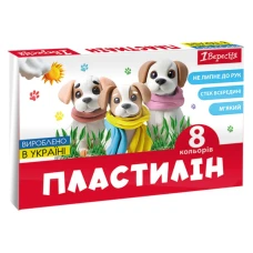Пластилін 8 кол. 160г "1В" /540659/ "Classic" (1/30)