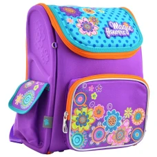 Рюкзак каркасний "Yes" /555102/ H-17 Flowers, 34.5*28*13.5  (1/20)