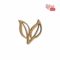 Міні-Заготовка "Rosa Talent" „Листочки“ /360/ 15шт, МДФ, 4,7х4см
