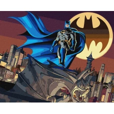Картина за номерами "Ідейка" /KHO5251/ WB "Batman: Вартовий Готема" 40*50см Картина за номерами "Ідейка" /KHO5251/ WB "Batman: Вартовий Готема" 40*50см
