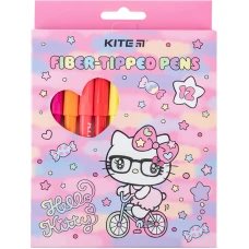 Фломастери "Kite" 12 кол. /HK24-447/ "Hello Kitty" (1/24/192)