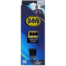 Набір нашивок "Kite" /DC24-3012-1/ на липучці, 3 шт., 3012-1 DC Batman (66882) (1/132)